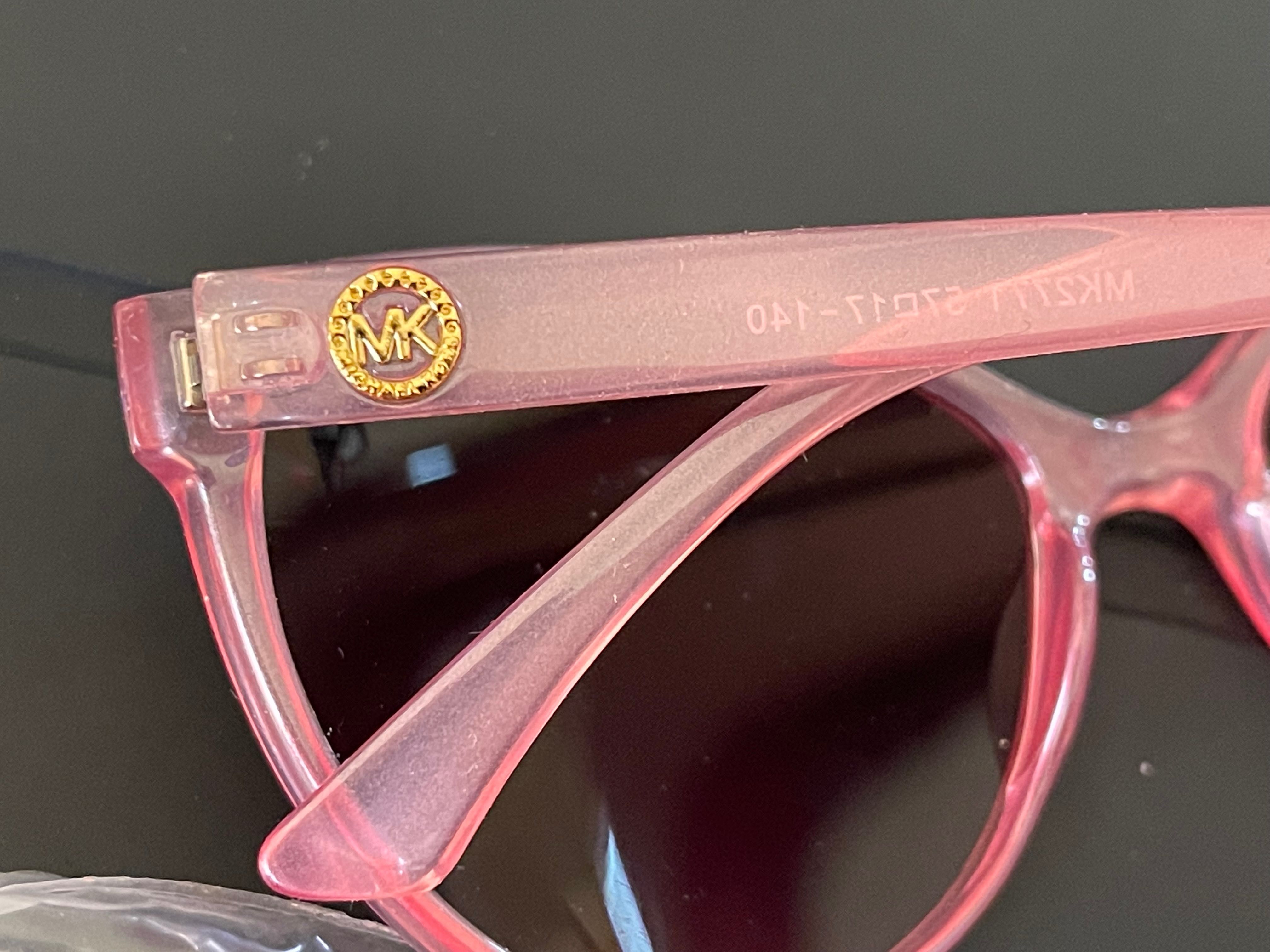 Różowe Okulary przeciwsłoneczne Michael Kors - filtr UV400