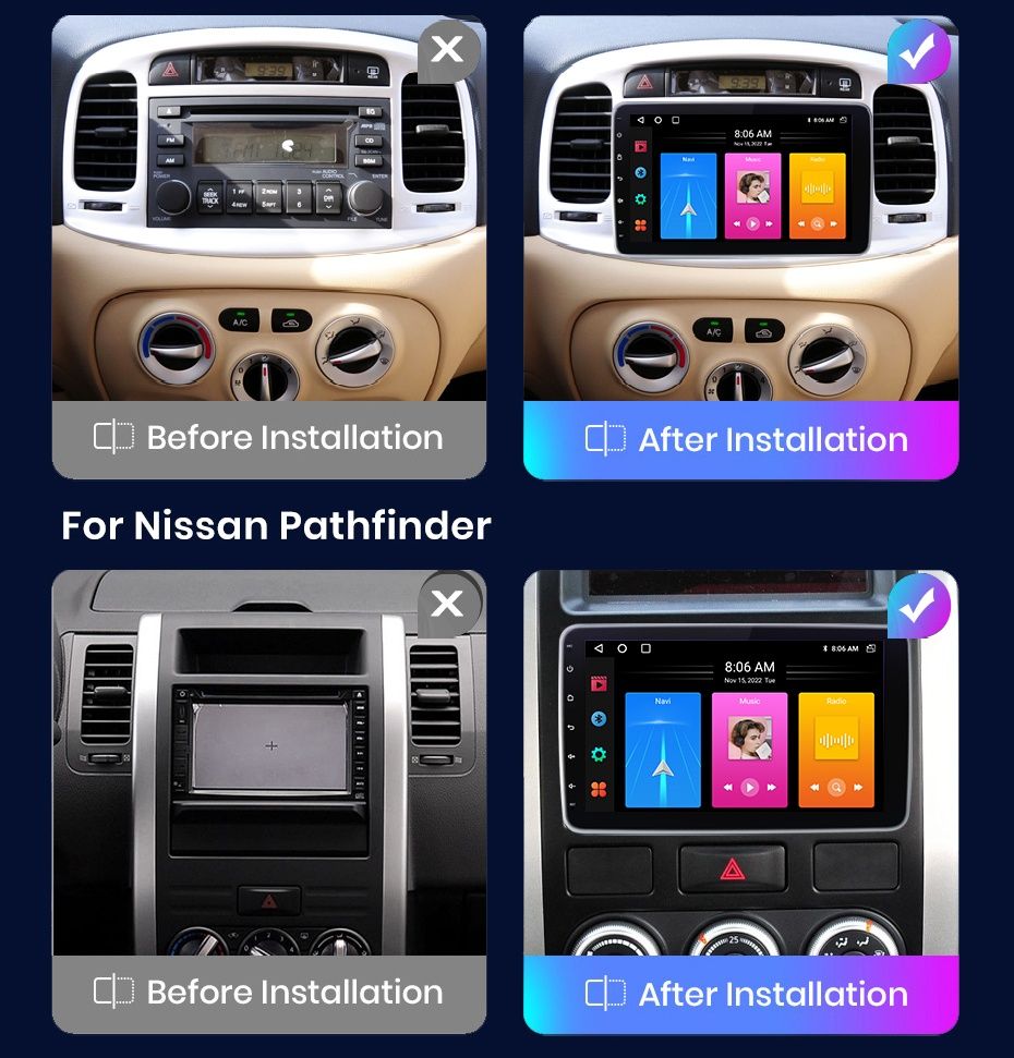 Rádio Android 1din 10" Rotativo 2/32GB com carplay GPS WiFi NOVO