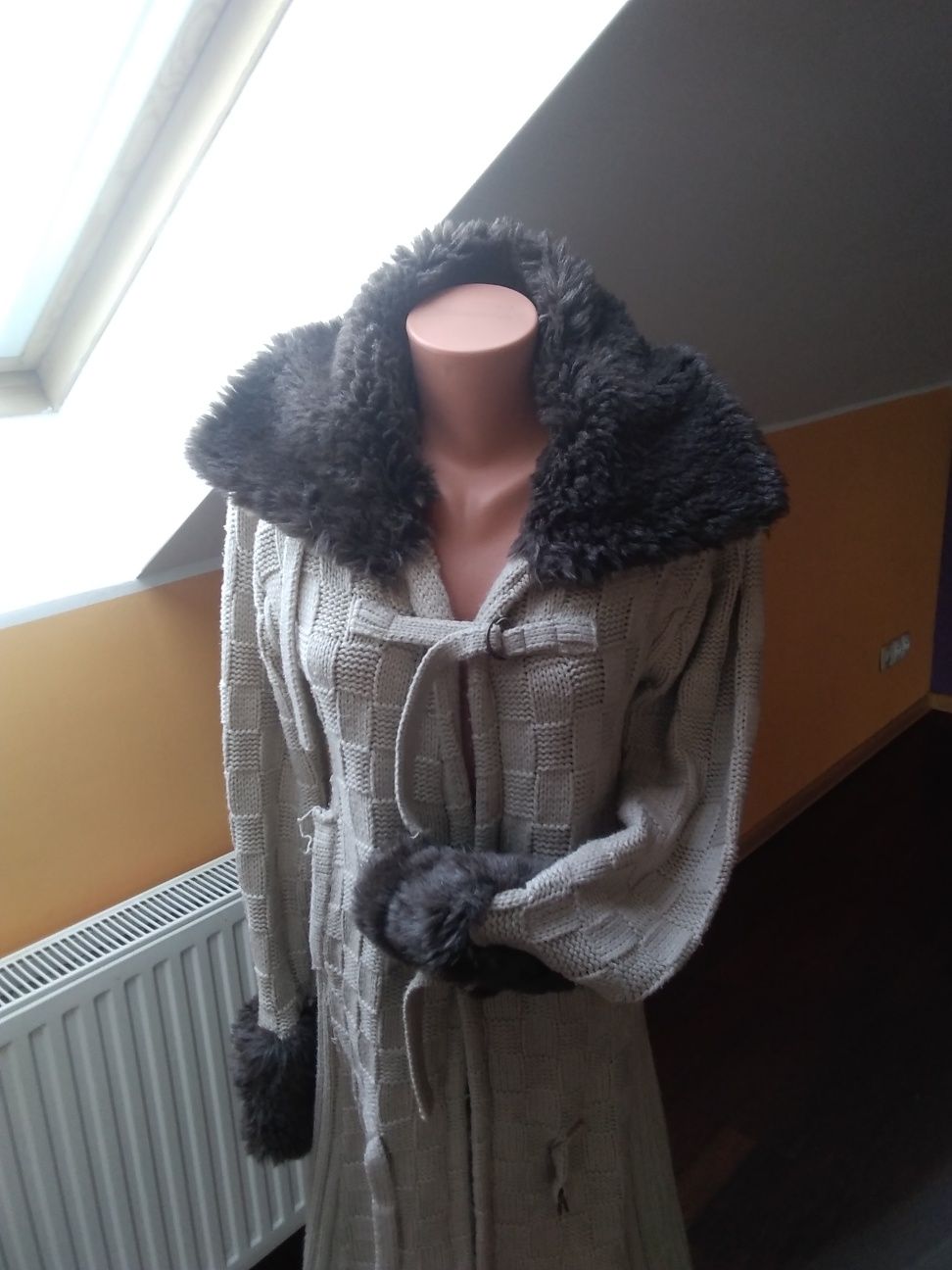 Sweterek sweter płaszcz
