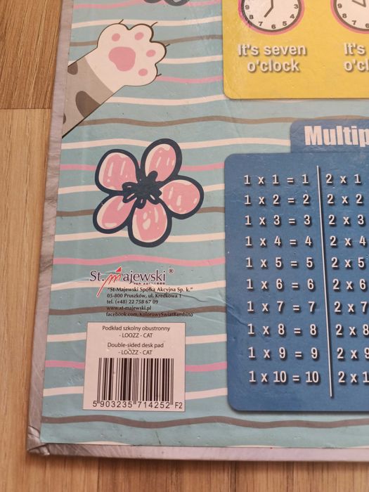 Podkładka edukacyjna na biurko