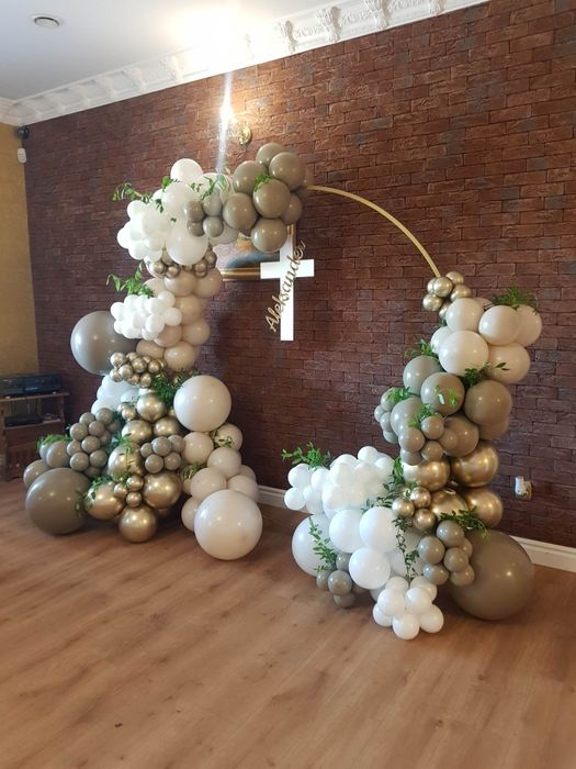 Dekoracje balonowe ścianka z dojazdem