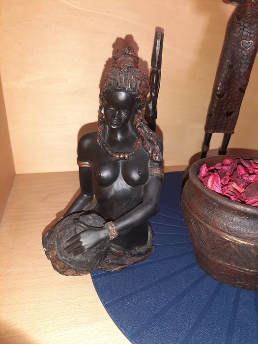 Conjunto de mulheres africanas