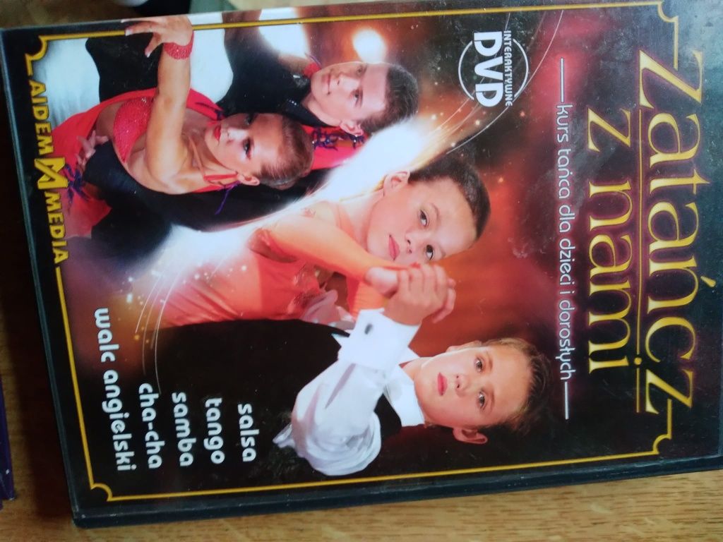 Płyty DVD z kursem tańca