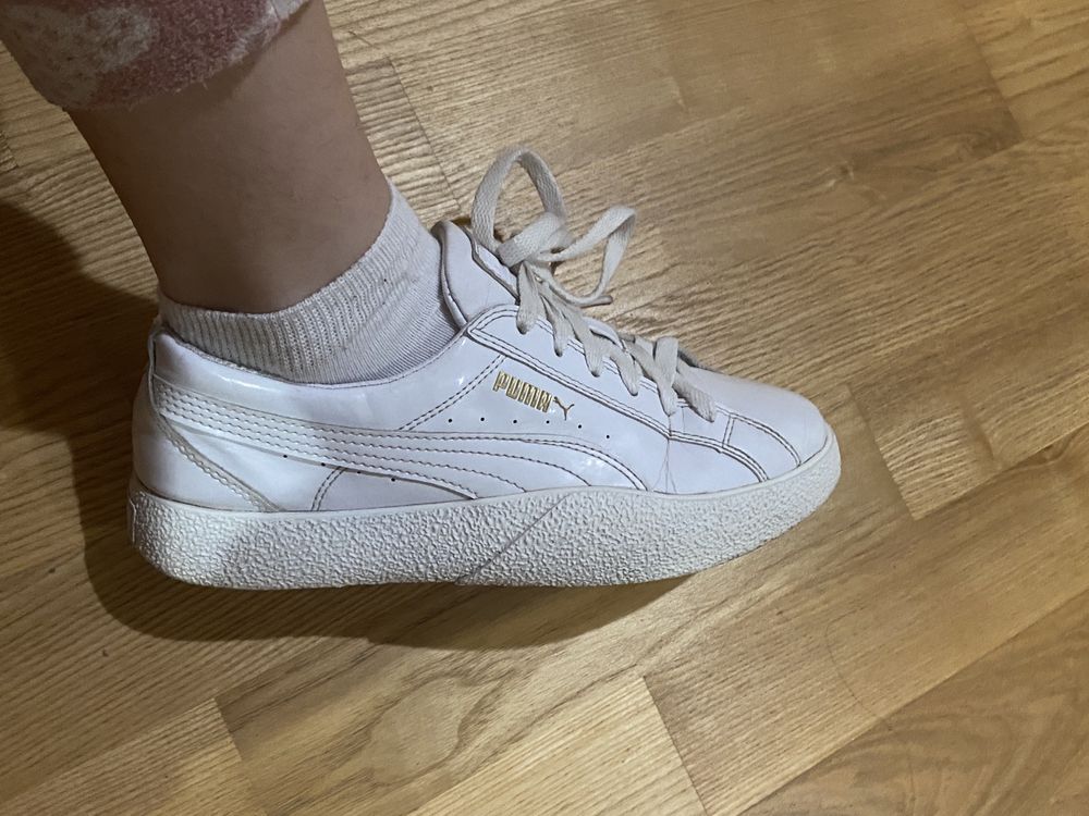 белые женские puma