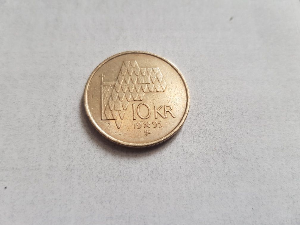 10 koron Norwegia 1995r.