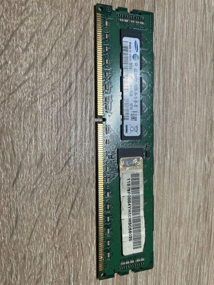 Память DDR3 4GB 8500E/10600E/12800E UDIMM ECC Unbuffered