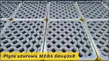 Płyta ażurowa betonowa EKO MEBA parkingowa skarpowa chodnikowa JUMBO