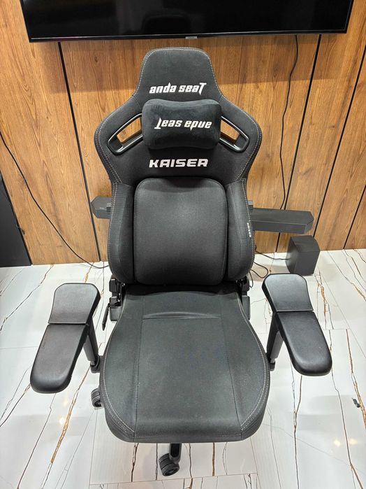 Геймерське крісло Anda Seat Kaiser 4 L Black Fabric