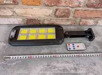 Lampa solarna uliczna czujnik ruchu pilot 240 LED (8019B)