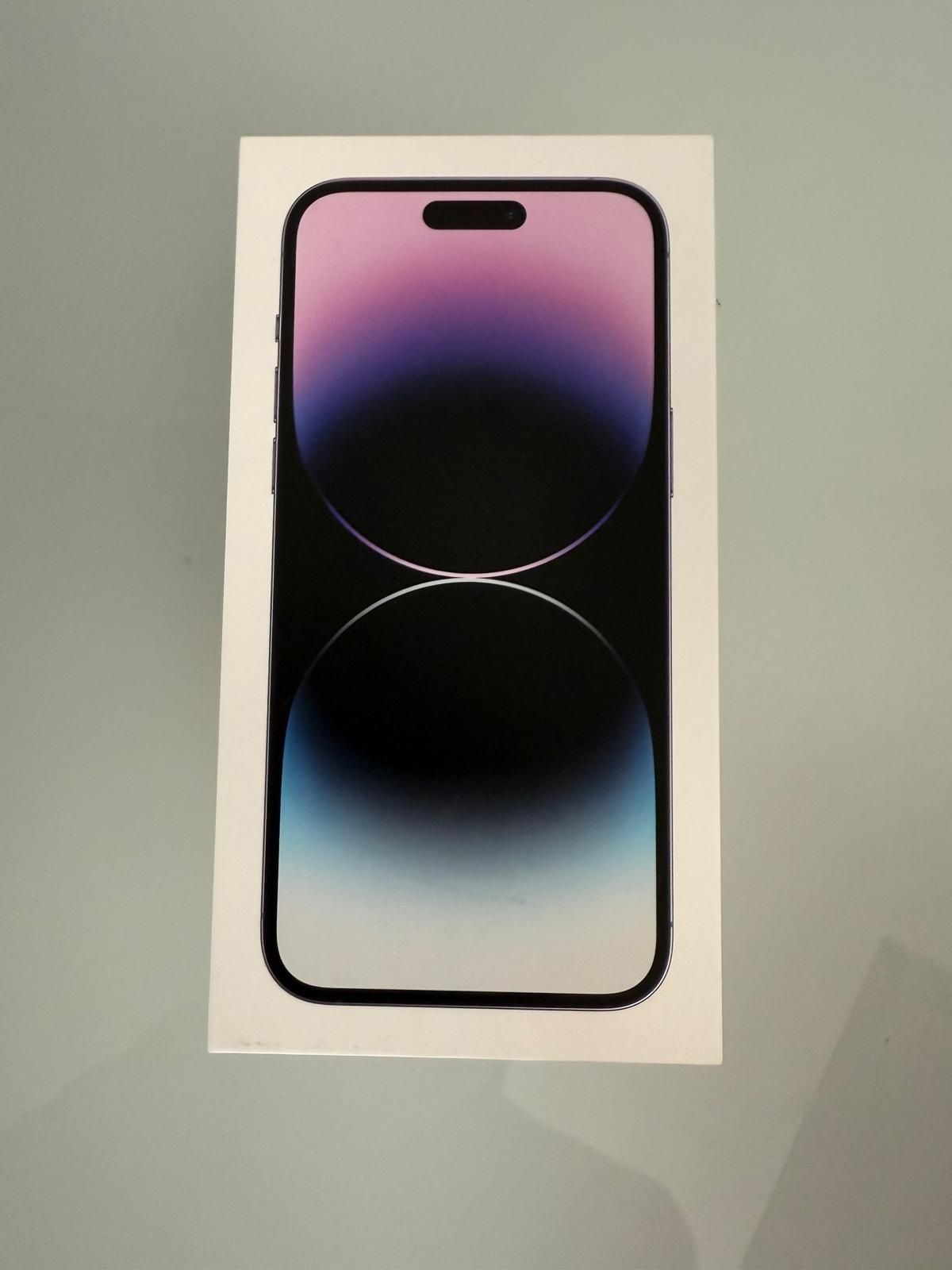 Caixa de Iphone 14 pro max 256gb
