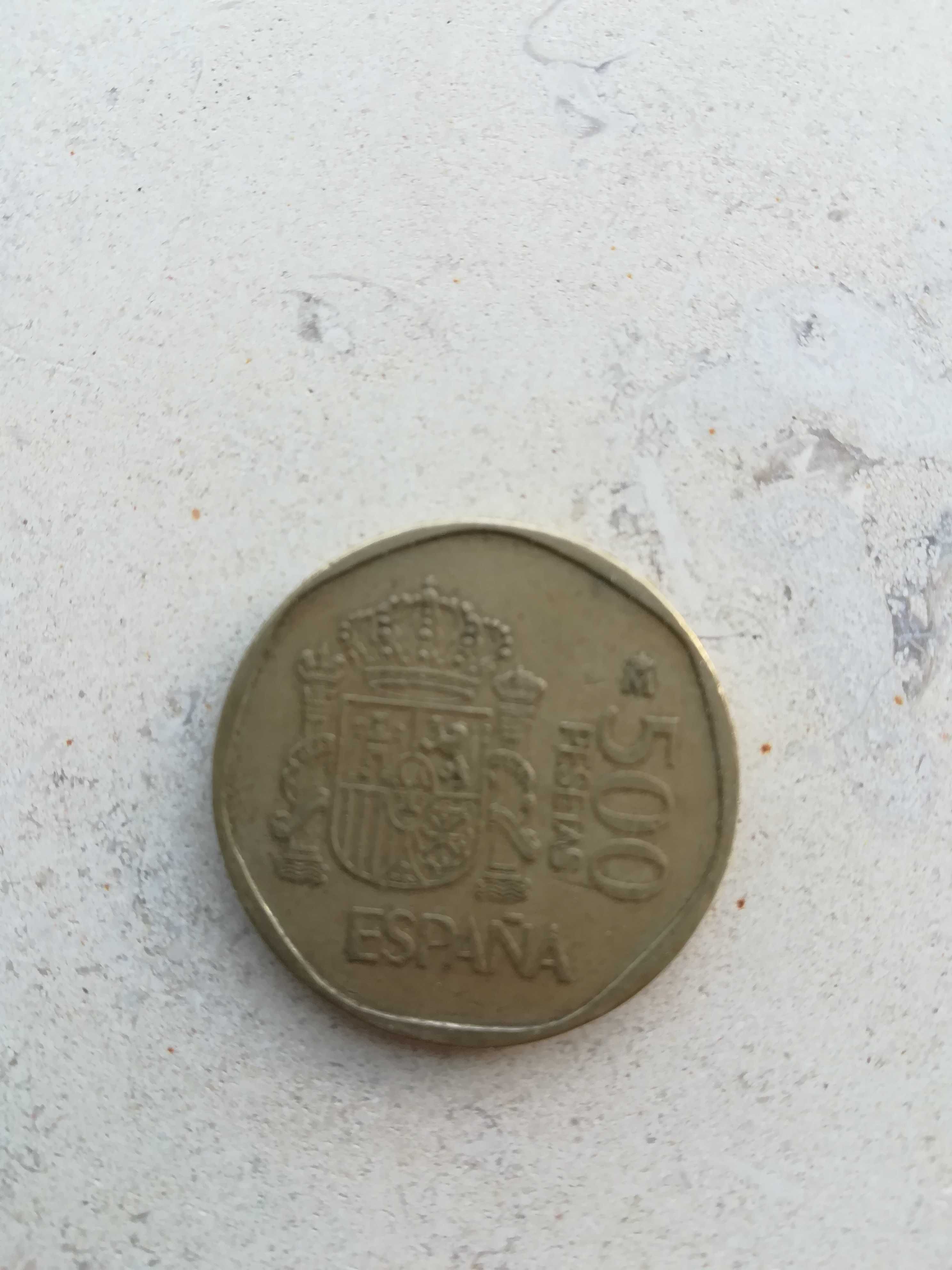 Moeda de 500 pesetas