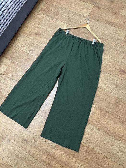 4хл штани брюки палаццо широкі на резинці батал великий розмір 54 56