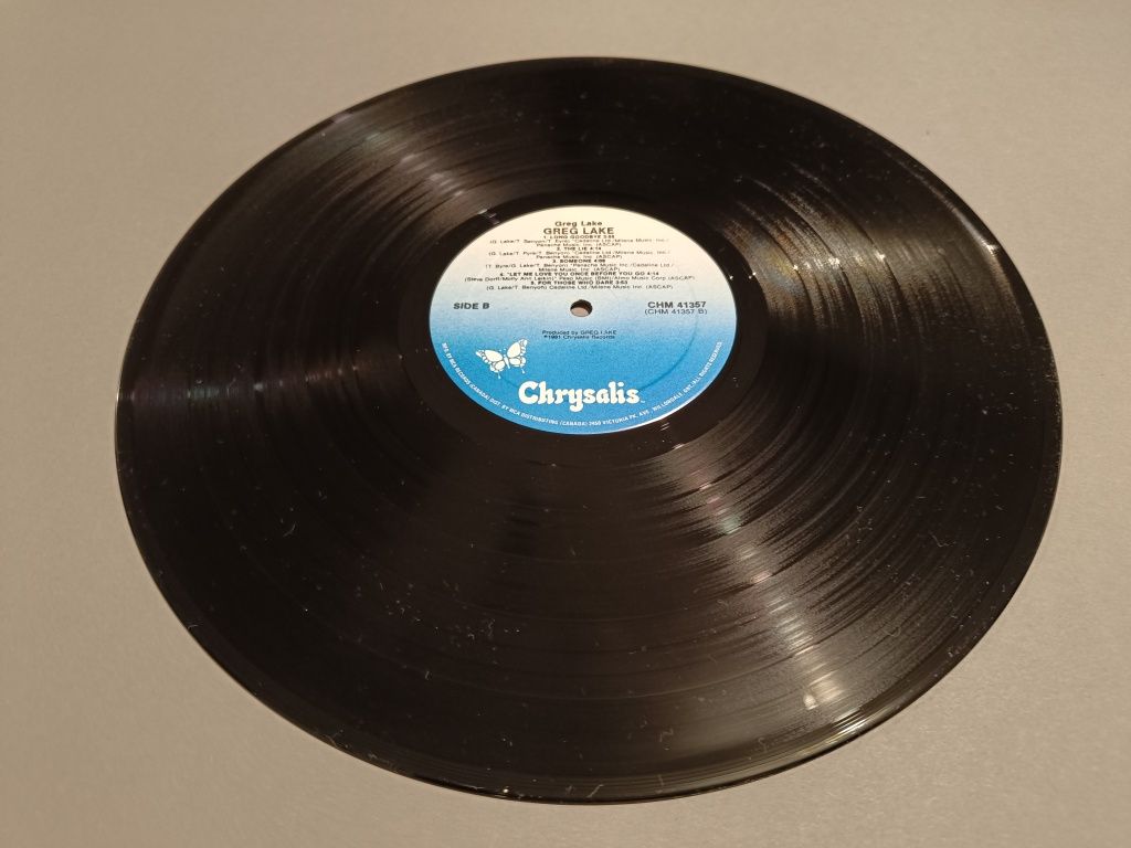 Płyta winylowa Greg Lake , 1981, chrysalis
