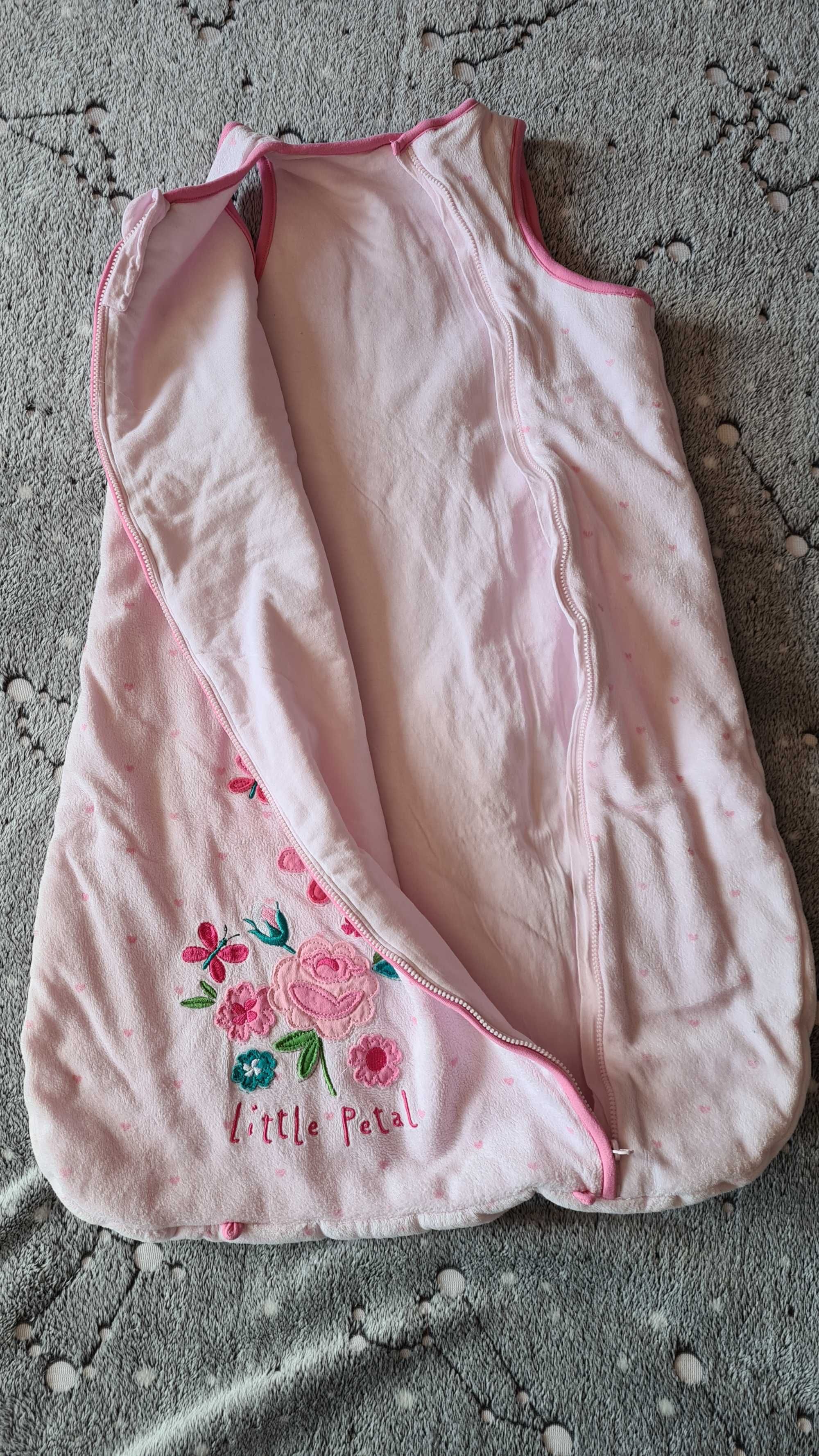 Śpiworek 12-18 m różowy, nowy, bez metki