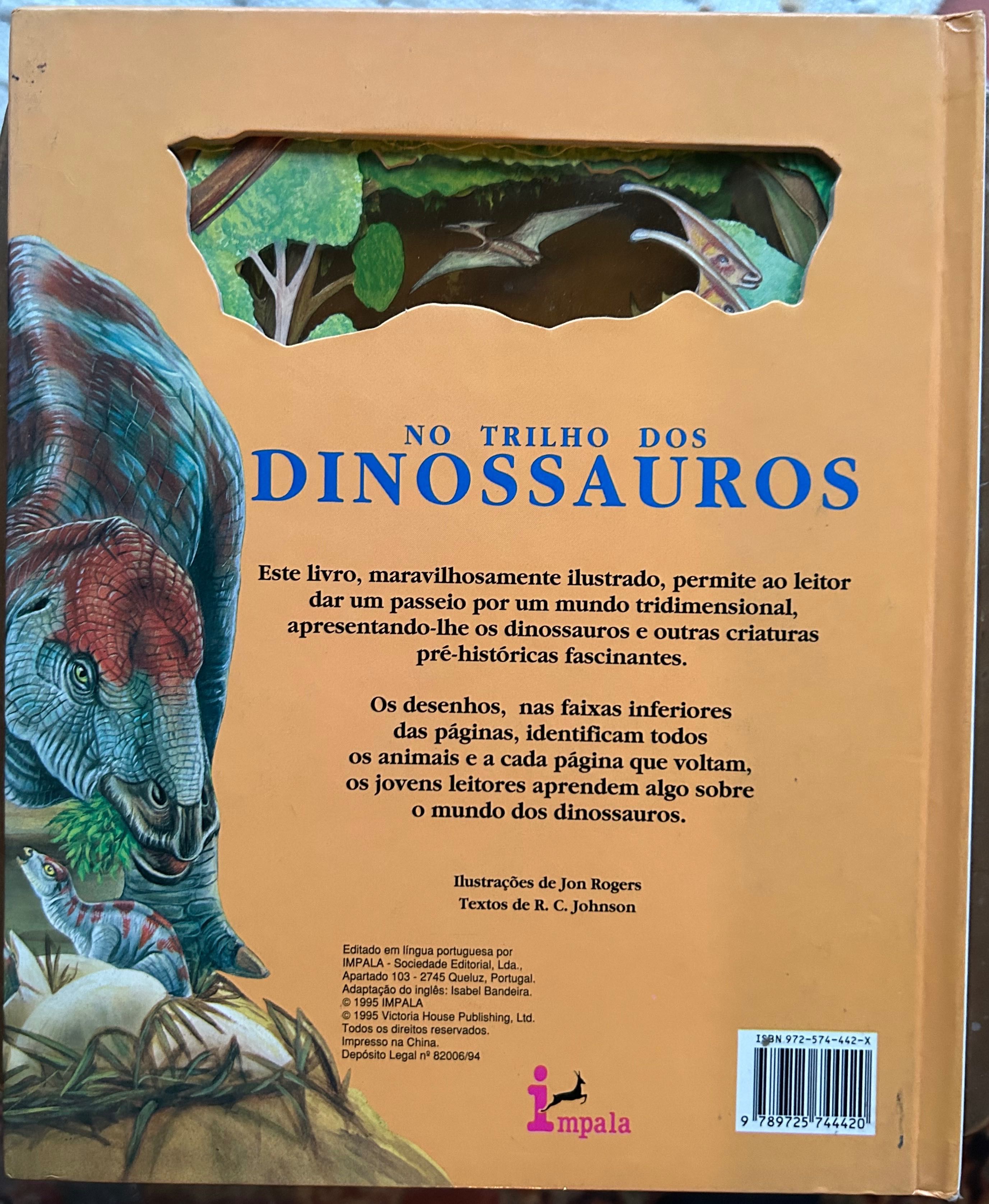 R. C. Johnson - No Trilho dos Dinossauros (Livro)