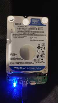 Жорсткий диск WD Blue 2.5" 500 GB WD5000LPCX