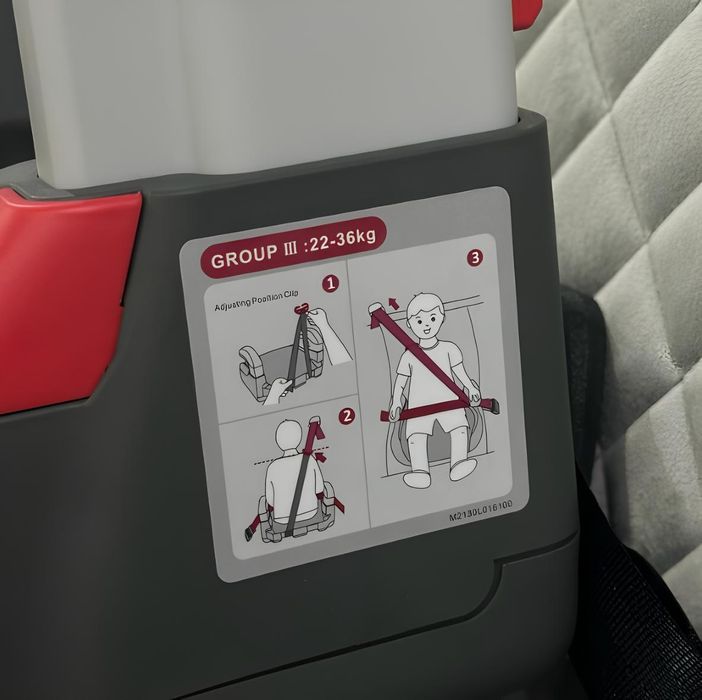 Бустер дитяче автосидіння El Camino з Isofix