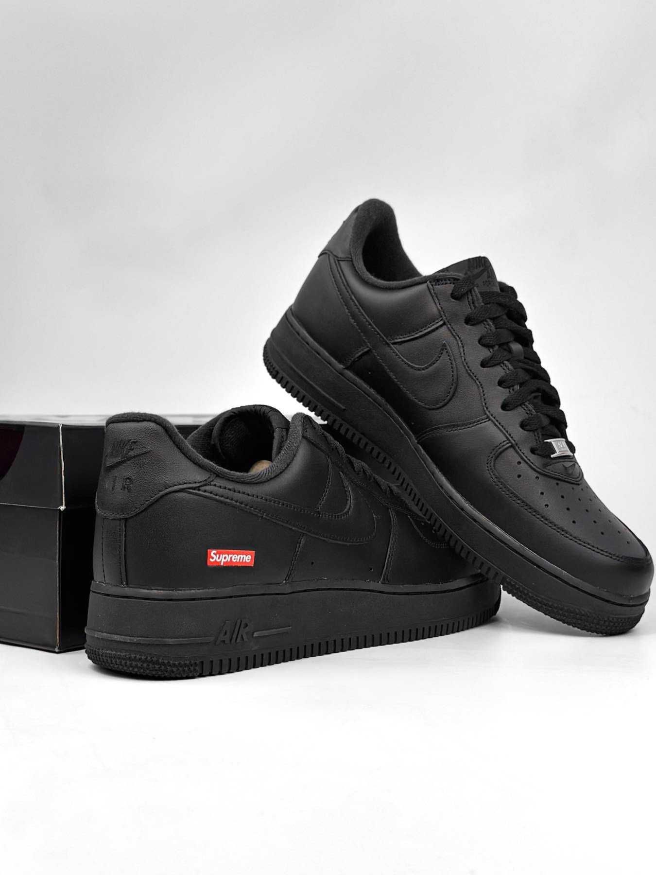 *NoweNikeAirForce1Supreme*Black.43