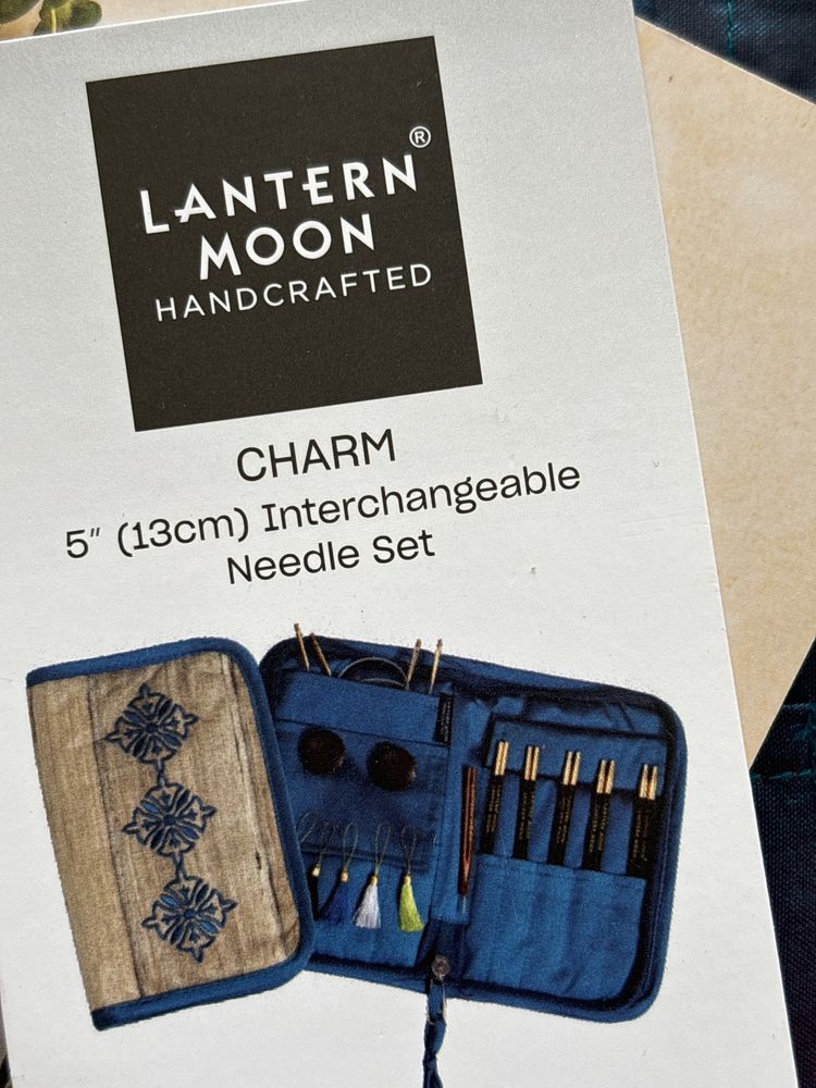 Zestaw drutów wymiennych Lantern Moon Charm hebanowe 5 par
