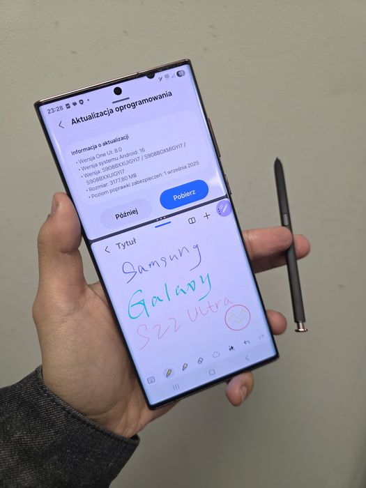 Samsung Galaxy S22 Ultra, 128GB, S Pen, One UI 8, Galaxy AI
