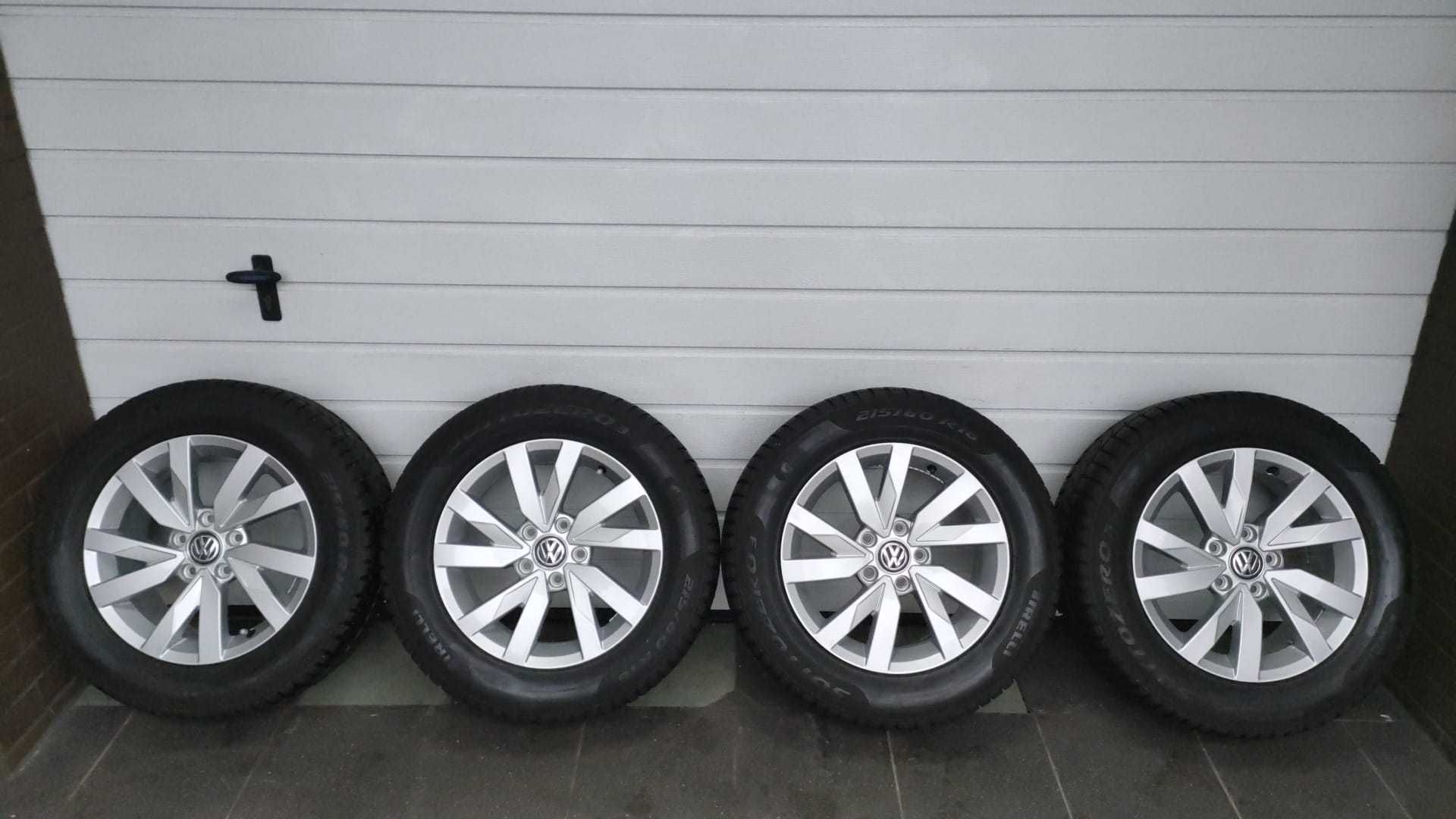 Koła 16' VW Passat B8 5x112 opony zima 215/60/16 Pirelli (OL1546)