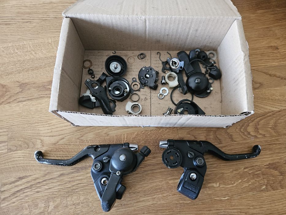 Klamkomanetki Shimano deore XT ST-M091, retro mtb