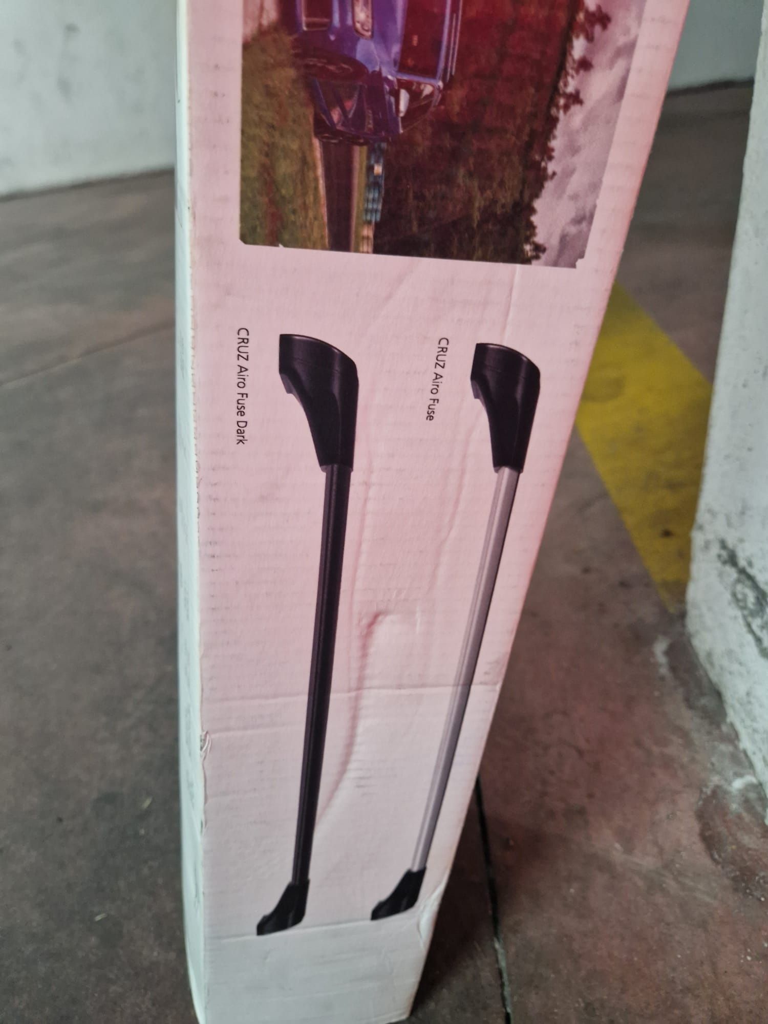 Barras tejadilho carro. Preço original 220€