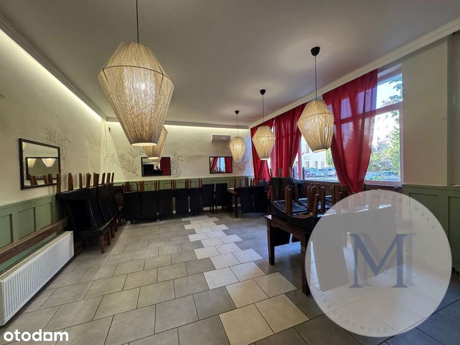 Lokal gastronomiczny z pełnym wyposażeniem + lokal handlowy!