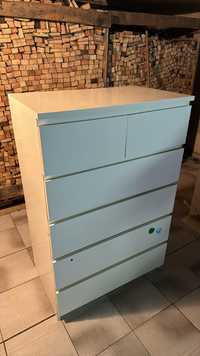 Komoda Ikea MALM 80 x 48 x 123cm biały matowe