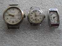 3 stare zegarki MODA,ANCRE sprawny  a 3 marka nieznana