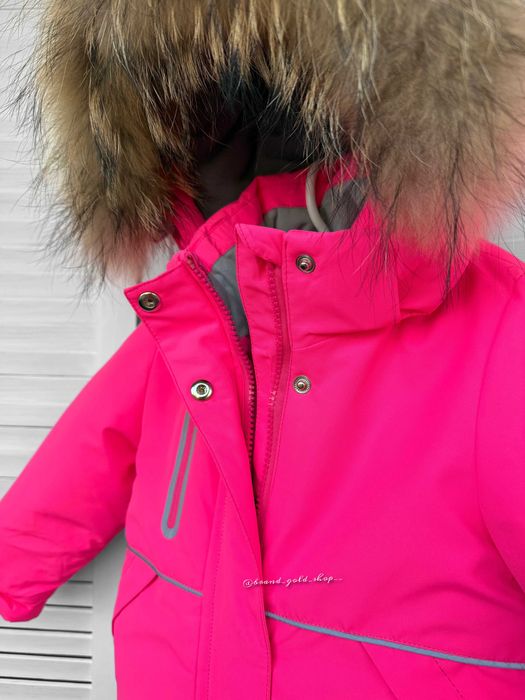 Зимовий термо комплект комбінезон для дівчинки Lassye 74-98