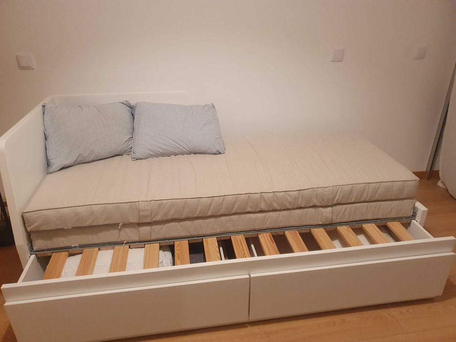 Flekke - Ikea - Cama indiv / dupla - Ótimo estado