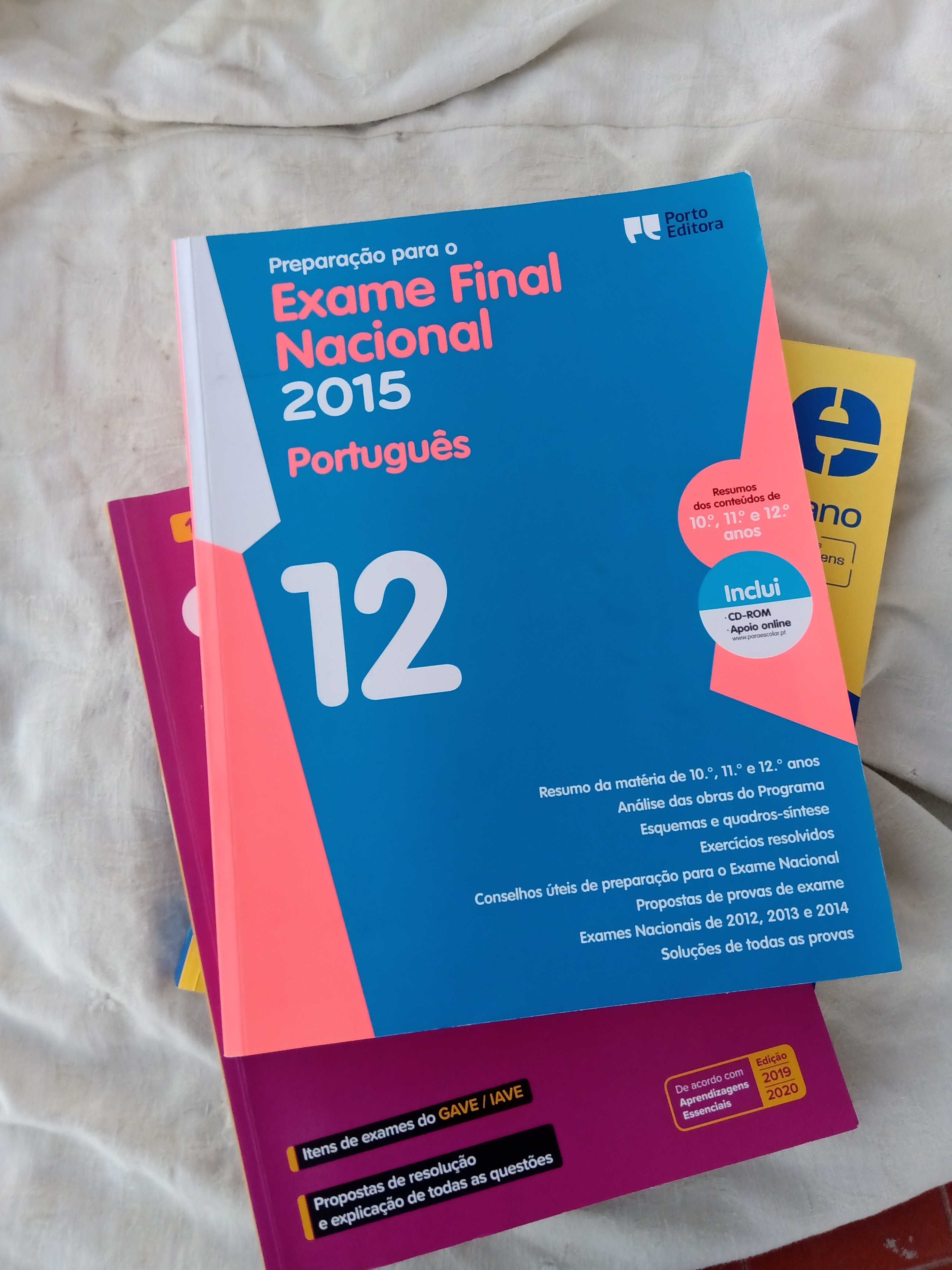 Livros de Preparação exame de português