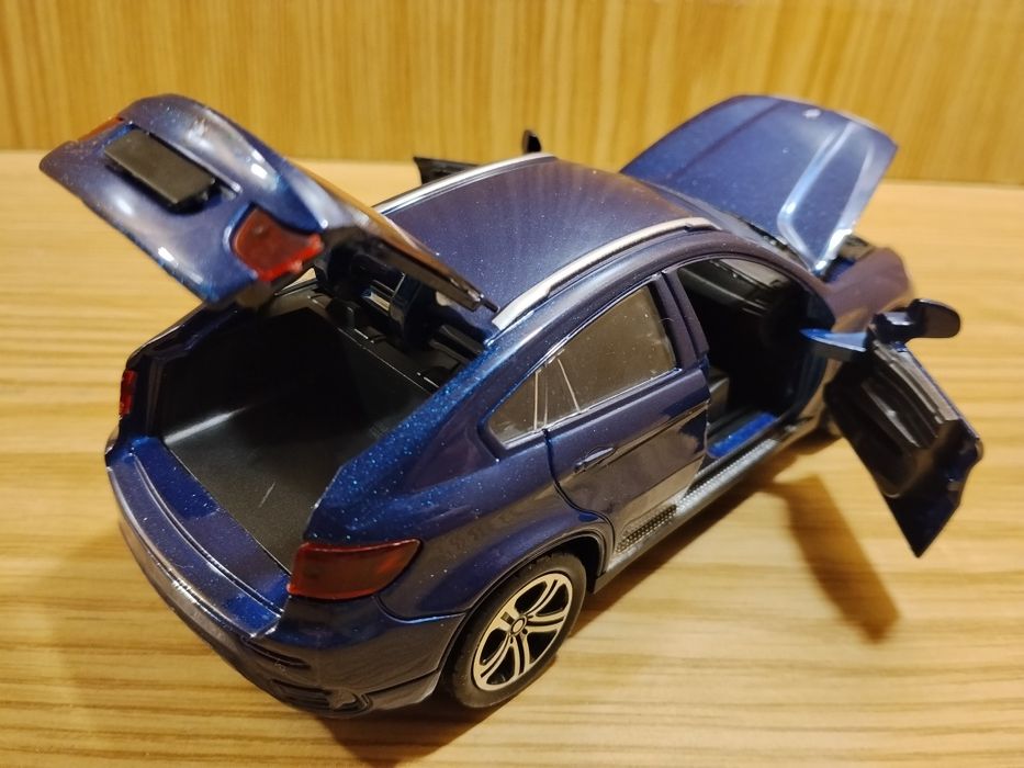Модель bmw x6 1:32 Автопром металл свет звук инерция бмв беха