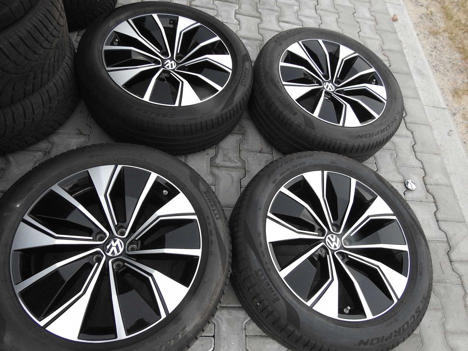 4x Alu VW Volkswagen  20'' 5x112 8J ET34  3CC Oryginał JAK NOWE TPMS