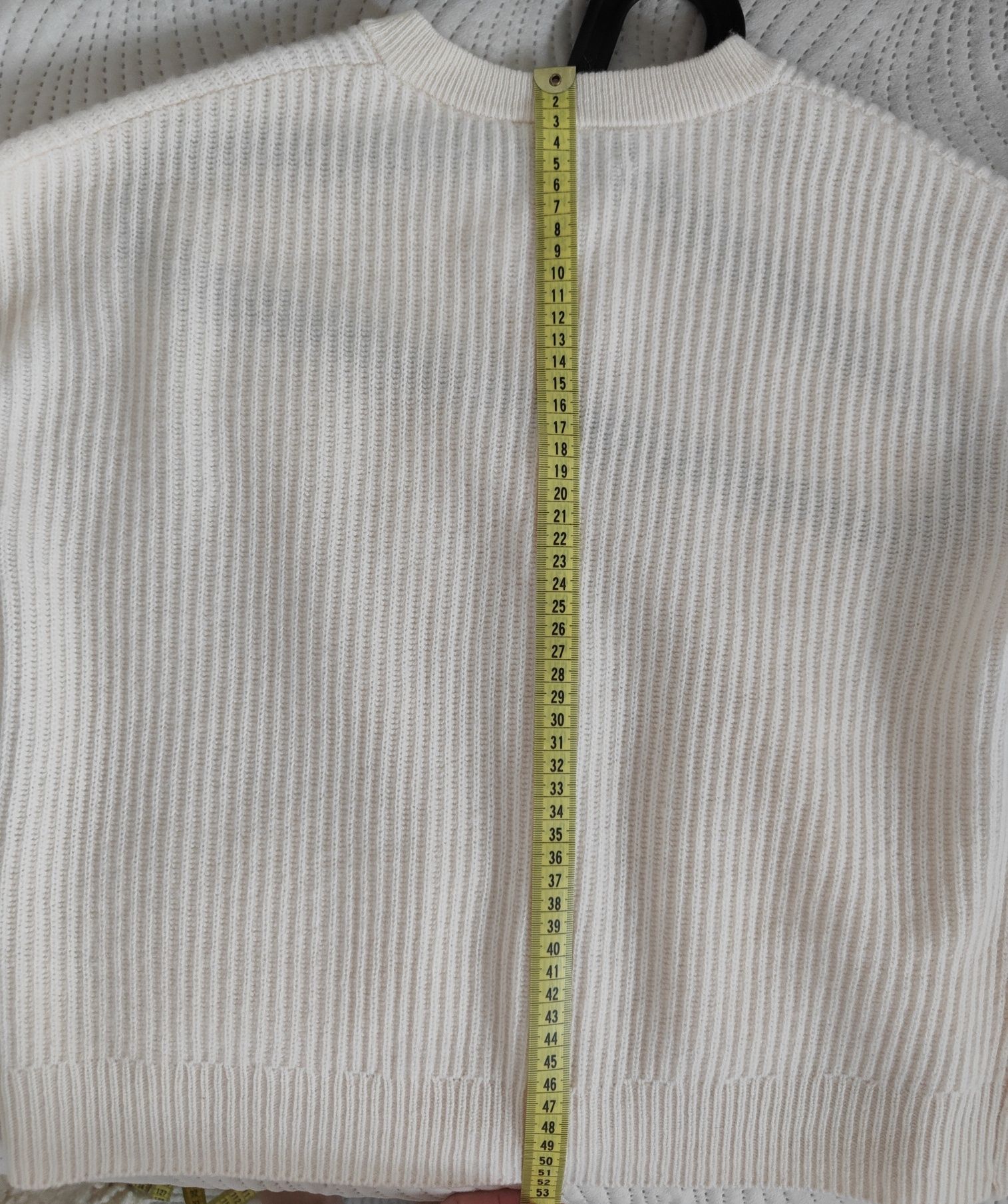 Wełniany kardigan z kaszmirem, ze złotymi guzikami, Massimo Dutti, S