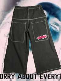 Wexwear jnco style sk8 широкие джинсы, штаны