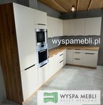 Nowa kuchnia meble kuchenne 355x190cm kaszmir arisan narożna wymiar