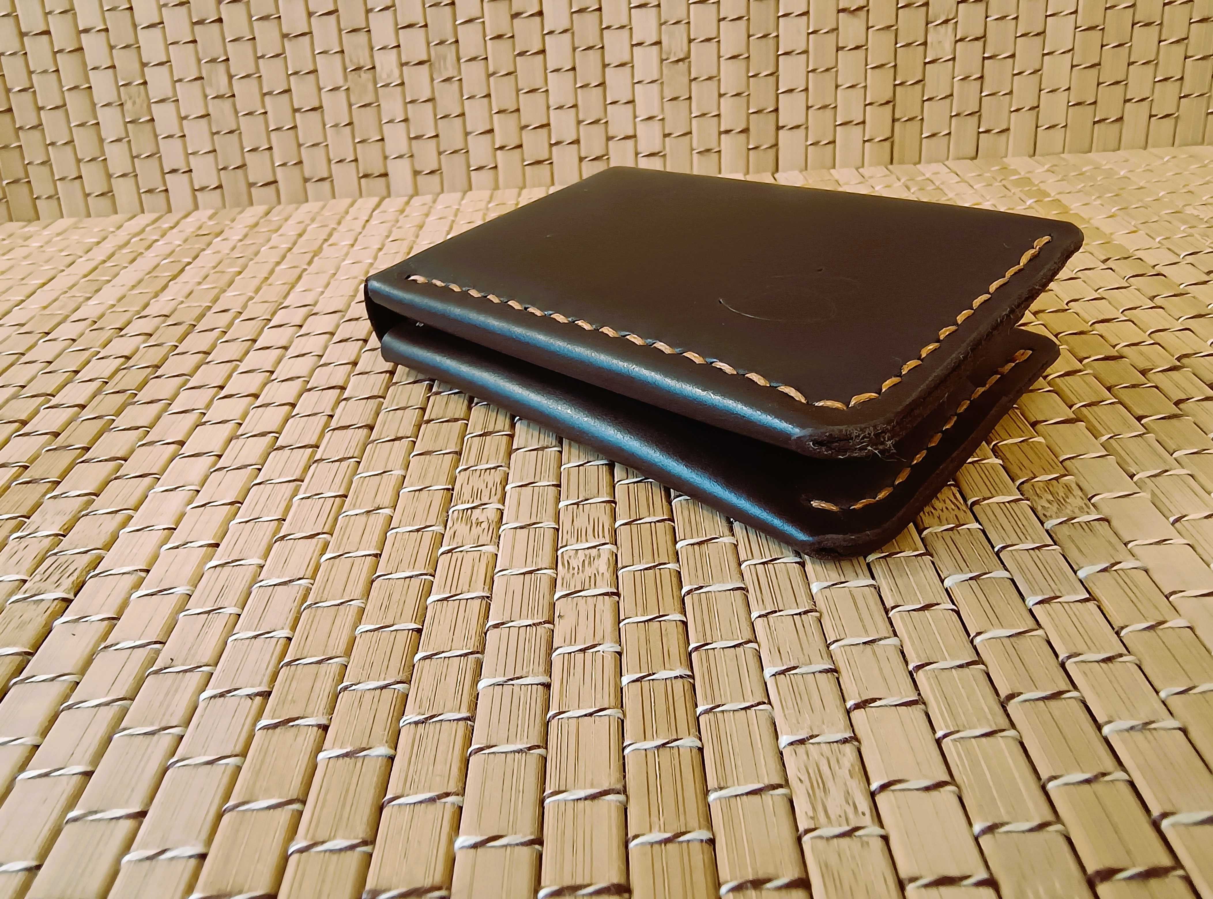 Borubar Skóroszyj - EDC - doublewing wallet - portfel skórzany
