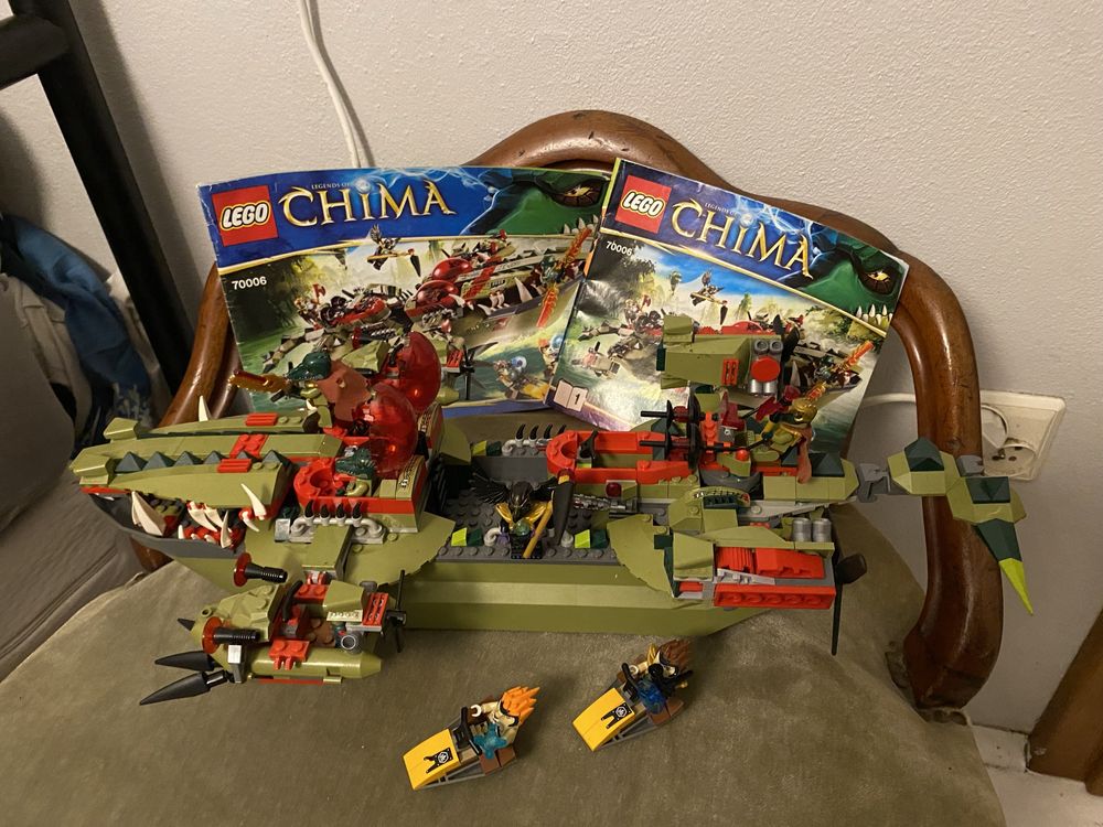 LEGO Chima Krokodyla łódź Craggera 70006
