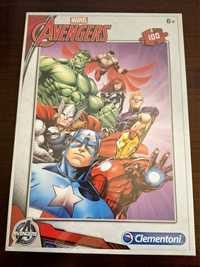 Puzzle Marvel Avengers de 100 Peças '' Novo Selado com Película''