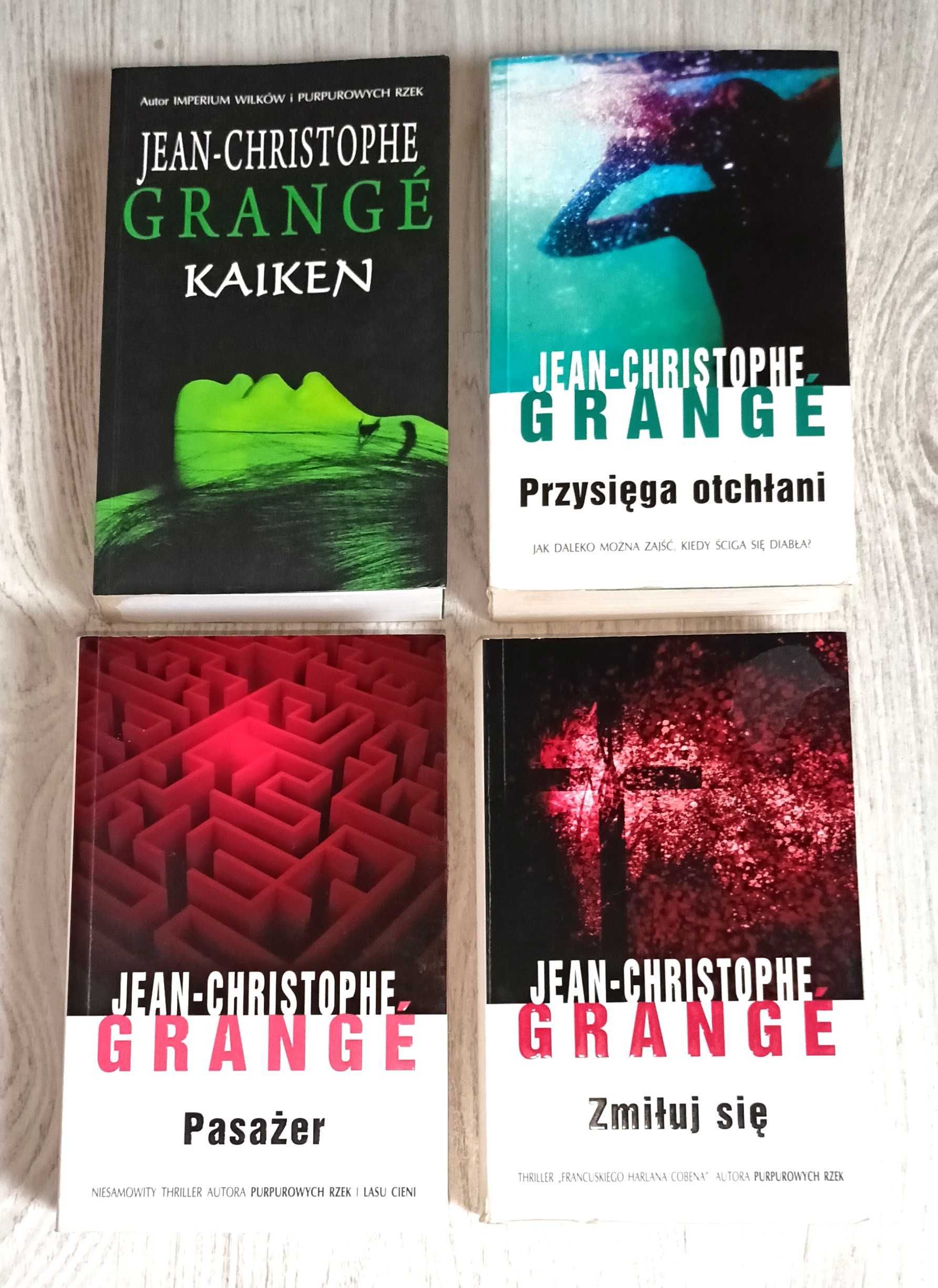 Jean-Christophe Grange Przysięga otchłani Zmiłuj się Pasażer Kaiken