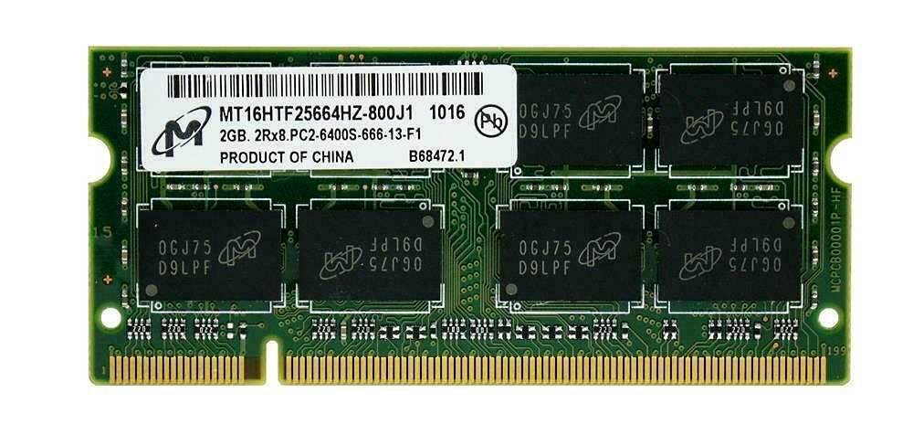 память 2 Гб DDR2-800 для ноутбука