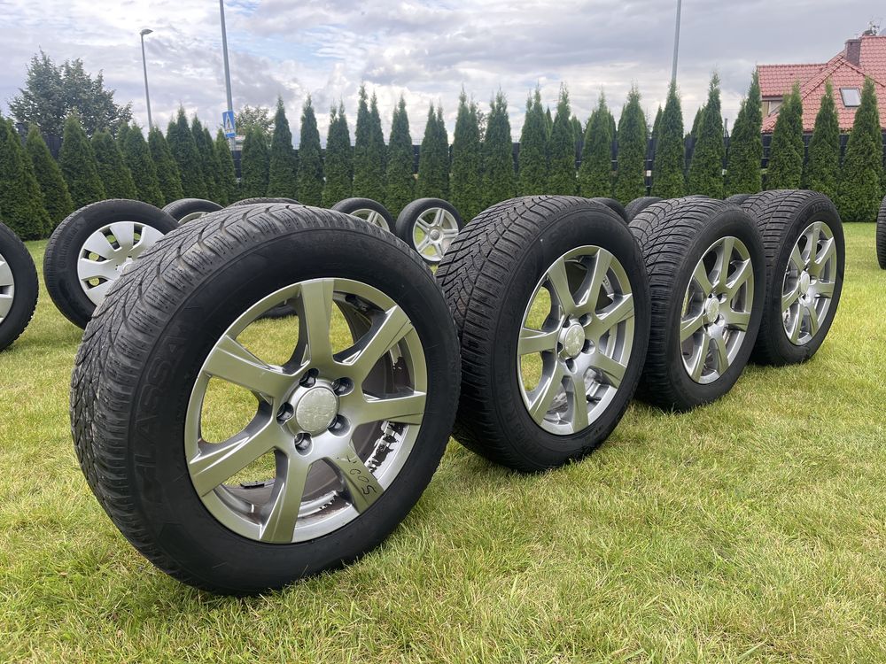 Alufelgi 5x112 16 /66,6 Opony zima 225/55/16 Dot23