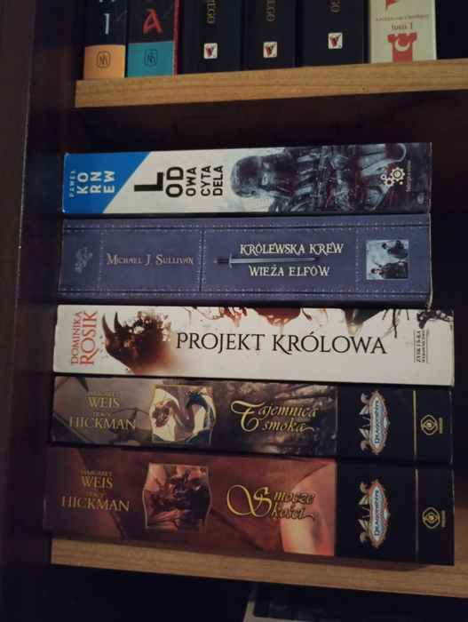Kolekcja książek fantasy ponad 200 część 2 (aktualizacja)
