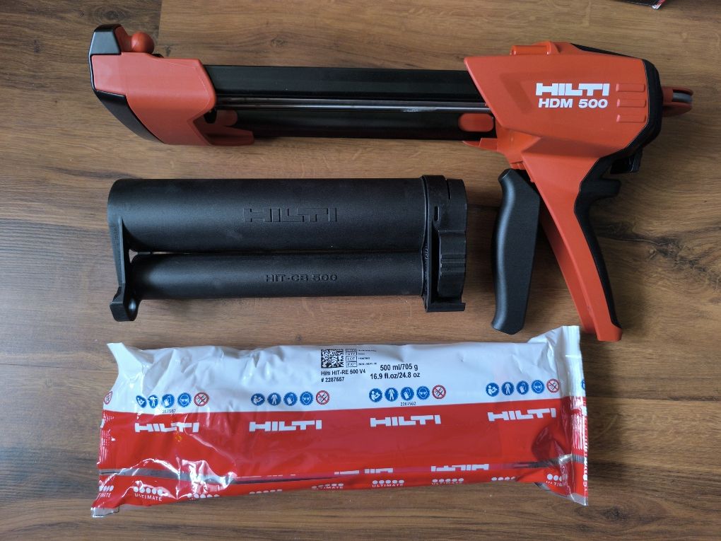 Продам пистолет для хімічних анкерів Hilti HDM 500.