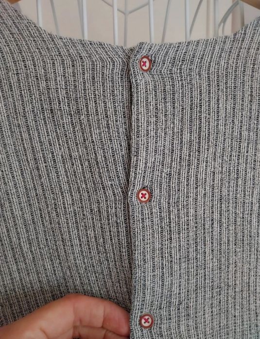 Vestido menina | malha | cinzento | Zara | Tamanho 9/10 anos