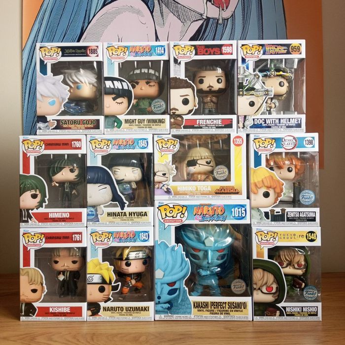 Funko Pop - The Boys, Chainsaw Man, Demon Slayer, Naruto, Tokyo GhoulR