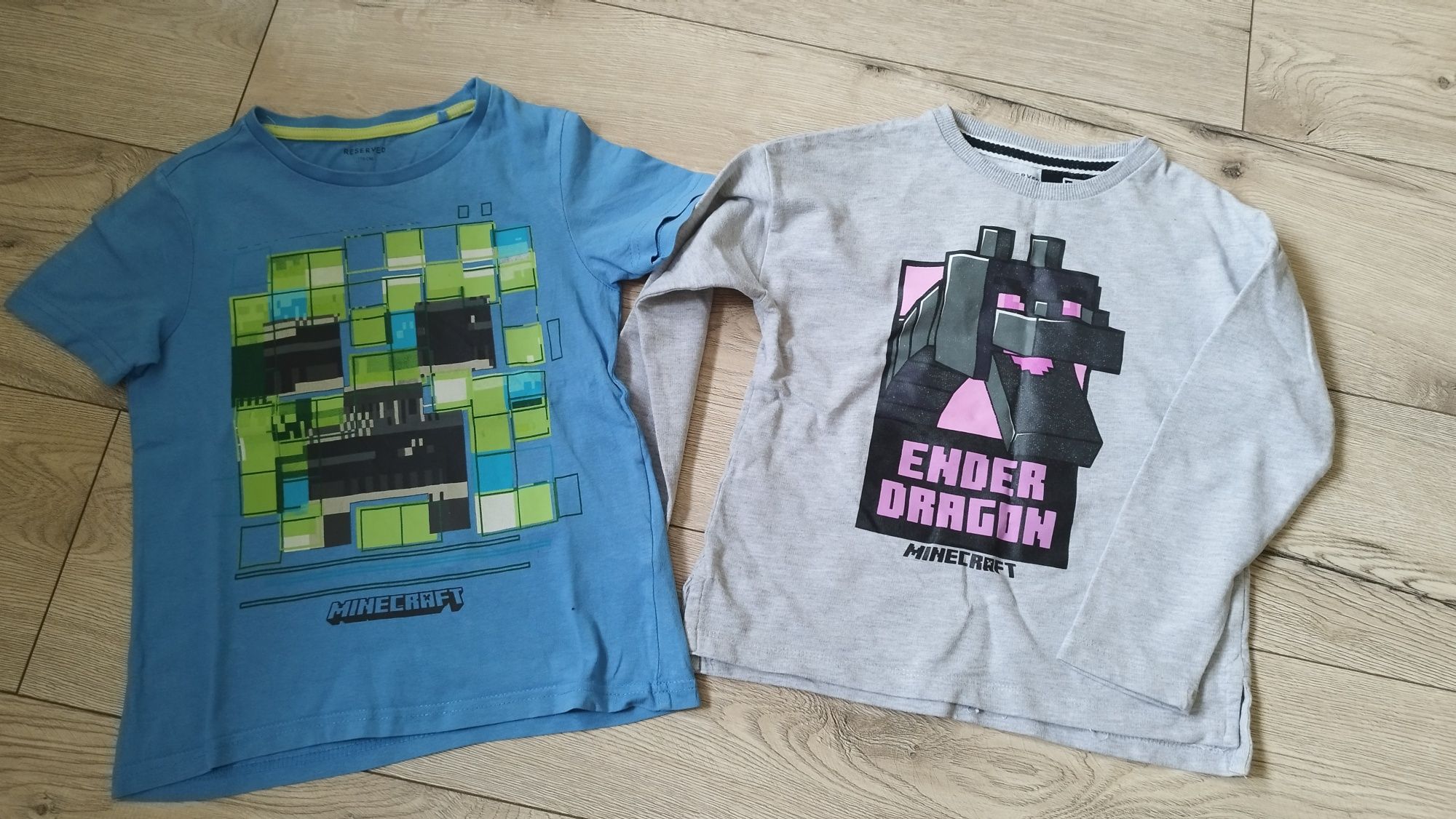 Zestaw Minecraft koszulka, bluzka 116 okazja