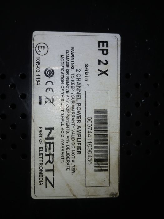 Vendo amplificador